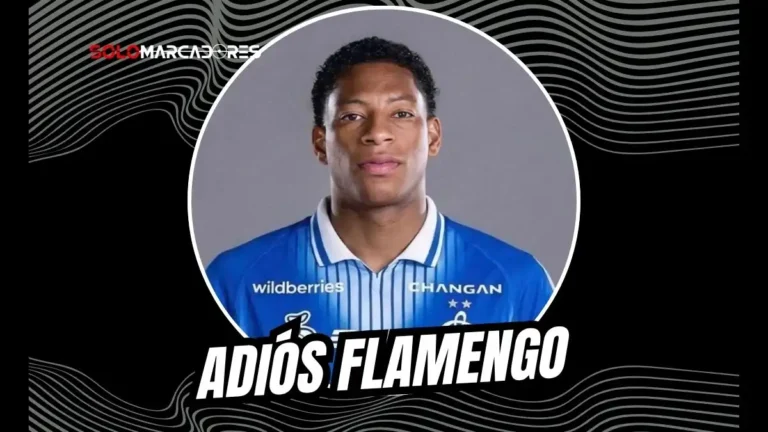 Flamengo vendió a Gonzalo Plata al Dinamo Moscú por 12 millones de euros. El ecuatoriano regresa a Europa para firmar su contrato.