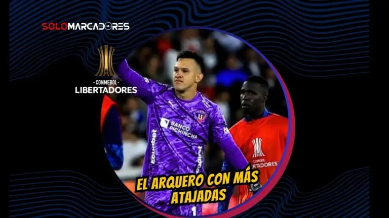 Gonzalo Valle es el arquero con más atajadas en la Copa Libertadores (2025-2026). Conoce sus números con Liga de Quito y su récord continental.