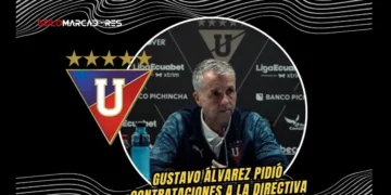 El pedido urgente de Gustavo Álvarez a la directiva de Liga tras una remontada agónica 8 Gustavo Álvarez ponderó la remontada de Liga de Quito ante un rival cerrado y confirmó que entregó a la directiva la lista de nombres para fichajes.