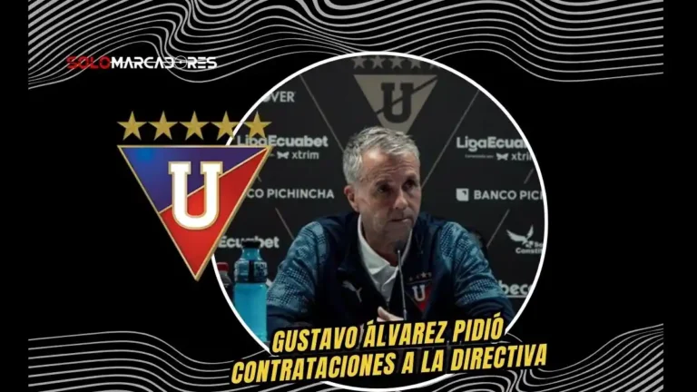 Gustavo Álvarez ponderó la remontada de Liga de Quito ante un rival cerrado y confirmó que entregó a la directiva la lista de nombres para fichajes.