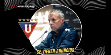 Gustavo Álvarez analizó el triunfo 2-0 de LDU ante Emelec, la llegada de Marcelo Weigandt y los desafíos del equipo albo en LigaPro.