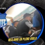Tensión en el aire: Hincha de Emelec increpó al plantel en pleno vuelo chárter 4 Hincha de Emelec realizó fuertes reclamos al club durante un vuelo chárter tras la derrota ante Liga de Quito y la crisis en la tabla.