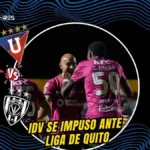 IDV frena en seco a Liga de Quito: golpe directo a la ilusión alba en Rodrigo Paz 3 IDV derrota a Liga de Quito 0-2 con goles de Angulo y Briones. El Matagigantes impone solvencia y afianza su camino al bicampeonato.