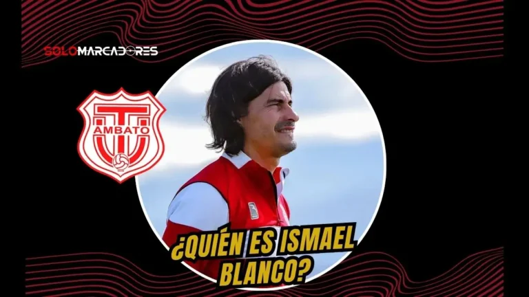 Ismael Blanco debuta como DT de Técnico Universitario. El exgoleador de Barcelona SC asume el reto de salvar al club del descenso en LigaPro.