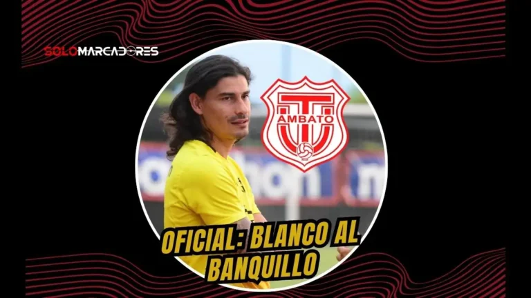 Ismael Blanco es el nuevo DT de Técnico Universitario para la Liga Ecuabet 2026. El ex Barcelona SC llega este lunes al país.