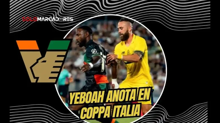 John Yeboah anotó al minuto 83 para sellar el 2-2 transitorio y guiar la victoria 3-2 del Venezia FC en la Coppa Italia antes de la Serie A.