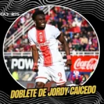 Jordy Caicedo silencia a San Lorenzo en una tarde histórica para Huracán 3 Jordy Caicedo anotó un doblete con Huracán para vencer 0-2 a San Lorenzo tras 24 años. Revisa los detalles del clásico y su festejo.