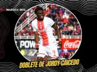 Jordy Caicedo silencia a San Lorenzo en una tarde histórica para Huracán 5 Jordy Caicedo anotó un doblete con Huracán para vencer 0-2 a San Lorenzo tras 24 años. Revisa los detalles del clásico y su festejo.