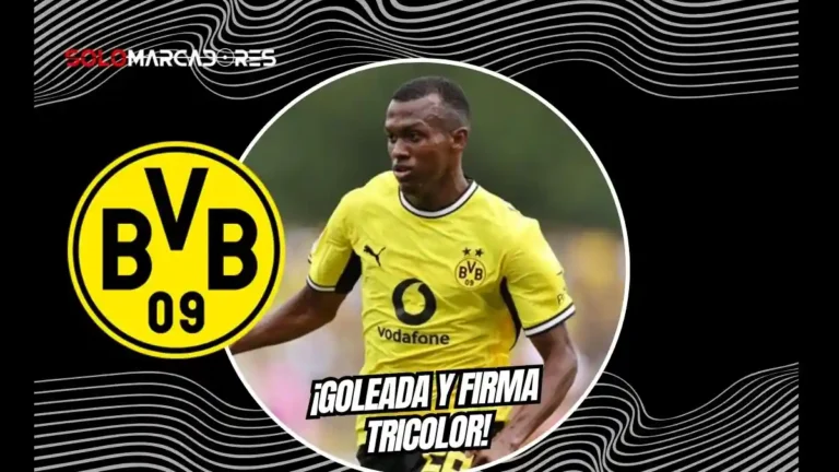 Justin Lerma marcó en la goleada 4-1 del Borussia Dortmund ante Fulham por la Premier League International Cup. Detalles de su presente en Alemania.