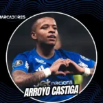Keny Arroyo rescata el empate para Cruzeiro frente a Flamengo en la Copa Libertadores 3 Keny Arroyo marcó en el empate de Cruzeiro ante Flamengo por octavos de final de la Copa Libertadores. Gonzalo Plata jugó en Flamengo.