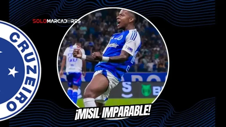 Keny Arroyo marcó un espectacular golazo en el clásico entre Cruzeiro y Atlético Mineiro por los cuartos de final de la Copa de Brasil.