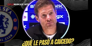 Alarma en Stamford Bridge: Moisés Caicedo reaparece y pide el cambio a los 14 minutos 4 La lesión de Moisés Caicedo preocupa al Chelsea tras pedir el cambio ante Brighton. Xabi Alonso espera los exámenes médicos oficiales.