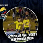 Liga de Portoviejo vs Barcelona SC: horario, canal y dónde ver los octavos de final de la Copa Ecuador 2026 4 Liga de Portoviejo y Barcelona SC juegan los octavos de la Copa Ecuador 2026 en el Reales Tamarindos. Horario, alineaciones y transmisión del partido.