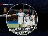 Estrada frena a Mirassol y la clasificación se definirá en Quito 7 Liga de Quito empató 1-1 frente a Mirassol en Brasil por la Copa Libertadores. Michael Estrada anotó el gol de la paridad en octavos de final.