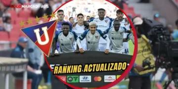 Liga de Quito llega a 58 puntos en el ranking al Mundial de Clubes 2029 tras eliminar a Mirassol. IDV acecha los cupos de clasificación.