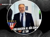 Liga de Quito liquida su deuda con el SRI pendiente 6 Liga de Quito pagó cerca de 600.000 dólares al SRI para cancelar la deuda pendiente desde el año de su doblete y evitar embargos.
