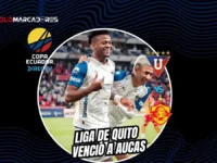 ¡Liga de Quito avanza a semifinales de la Copa Ecuador! Venció 1-0 a Aucas con gol de Michael Estrada 5 Liga de Quito avanzó a semifinales de la Copa Ecuador al vencer 1-0 a Aucas con gol de penal de Michael Estrada en el estadio Rodrigo Paz Delgado.