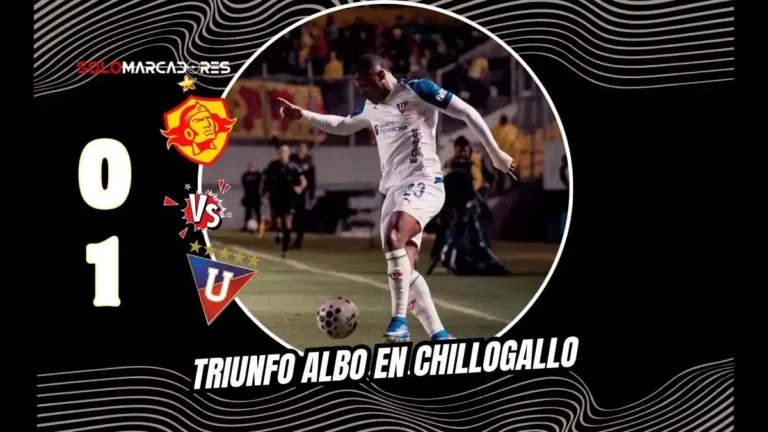 Liga de Quito derrotó 1-0 a Aucas por la fecha 25 de la Liga Ecuabet con gol de Yerlin Quiñónez y gran actuación de Domínguez.