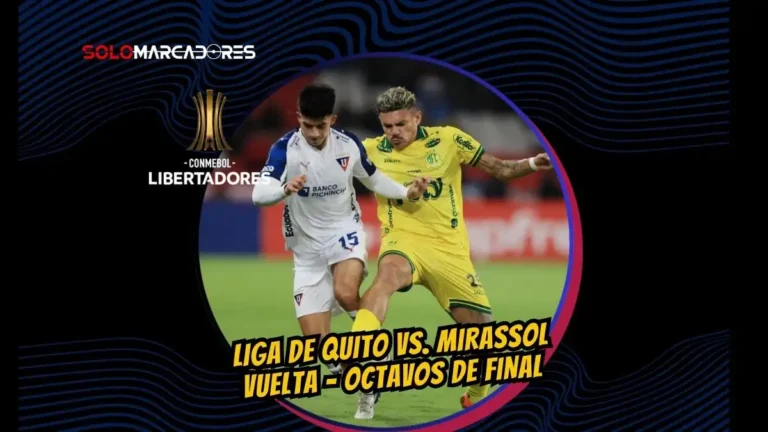 Todo sobre Liga de Quito vs. Mirassol: qué necesita el albo para clasificar a cuartos de final de la Copa Libertadores 2026.