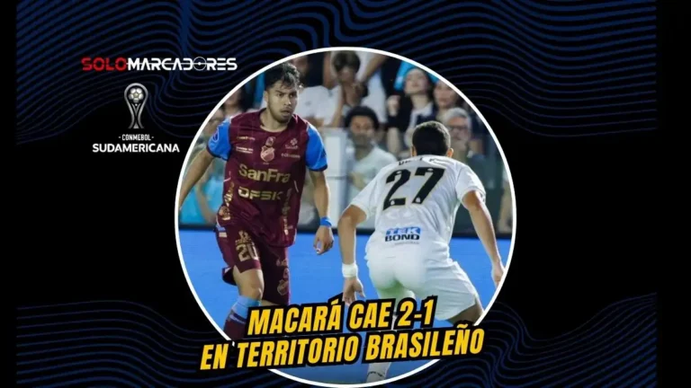 Macará cayó 2-1 ante Santos en Vila Belmiro por la ida de octavos de la Copa Sudamericana. La llave se define el 20 de agosto en Ambato.