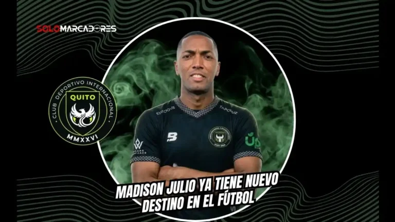 Madison Julio finiquitó su contrato con Liga de Quito y es nuevo refuerzo del Inter de Quito. Debutará este lunes ante Deportivo Quito.