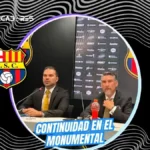 Miguel Montalvo permanecerá en la presidencia de Barcelona SC 3 Miguel Montalvo ratifica su continuidad en la presidencia de Barcelona SC hasta final de temporada tras la renuncia de Antonio Alvarez.
