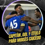 La genialidad de Moisés Caicedo que selló el título del Chelsea ante el AC Milan en Indonesia 3 Moisés Caicedo lideró como capitán la victoria 3-0 del Chelsea ante el AC Milan de Pervis Estupiñán, anotando un golazo en la Supercopa de Indonesia.