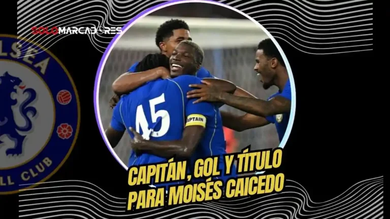 Moisés Caicedo lideró como capitán la victoria 3-0 del Chelsea ante el AC Milan de Pervis Estupiñán, anotando un golazo en la Supercopa de Indonesia.