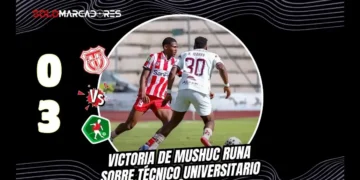 Mushuc Runa se impuso a Técnico Universitario en La Cocha. Repase los goles, expulsiones y la situación en la tabla.
