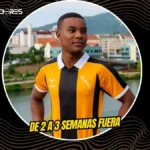 Óscar Zambrano y una lesión que complica su debut 3 Óscar Zambrano sufrió una distensión en el isquiotibial con Hull City. Su recuperación tomará de 2 a 3 semanas y duda ante Manchester United.