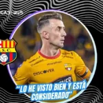 Damián Díaz en Barcelona SC: Pablo Trobbiani define el rol del refuerzo para la LigaPro 4 Pablo Trobbiani analiza el estado físico y aporte de Damián Díaz en Barcelona SC previo al partido ante Manta FC por la jornada 26 de LigaPro.
