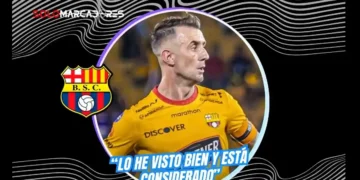 Damián Díaz en Barcelona SC: Pablo Trobbiani define el rol del refuerzo para la LigaPro 6 Pablo Trobbiani analiza el estado físico y aporte de Damián Díaz en Barcelona SC previo al partido ante Manta FC por la jornada 26 de LigaPro.