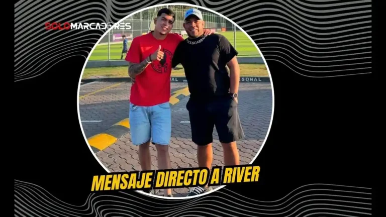 Padre de Kendry Páez reaccionó tras la eliminación de River Plate de la Copa Sudamericana, recordando el paso de Kendry y su salida del club.