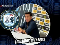 Pool Gavilánez no se guarda nada tras el empate ante Emelec: "Jugamos muy mal" 5 Pool Gavilánez, DT de Guayaquil City, criticó el primer tiempo de su equipo en el empate sin goles ante Emelec en la fecha 24 de la Liga Ecuabet.