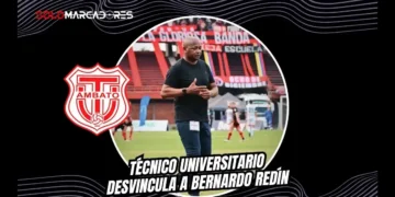 Fin del ciclo en Ambato: Bernardo Redín no va más en el banquillo universitario 8 Bernardo Redín quedó fuera de Técnico Universitario tras dirigir 8 partidos con 2 victorias y 6 derrotas. La directiva busca reemplazo.