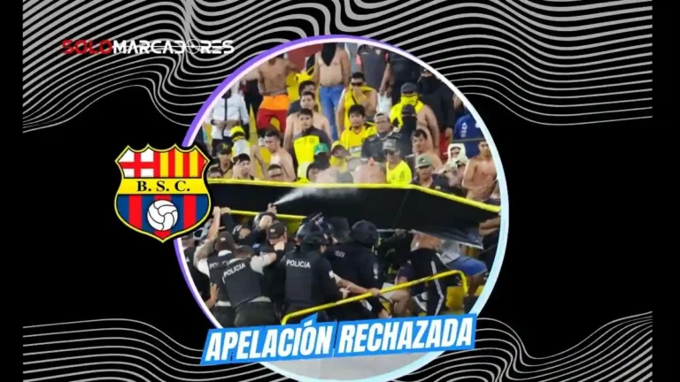 Se ratifica la sanción al Estadio Monumental. Barcelona SC jugará sin público ante Orense e IDV y pagará una multa de 9.120 dólares.