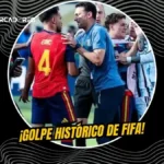 Mano dura tras el Mundial: La FIFA aplica severos castigos a Argentina y España 3 Sanción FIFA a Paredes, Molina, Ayala y Gavi, además de multar a la AFA con $321.000 tras los incidentes del Mundial 2026.