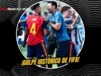 Mano dura tras el Mundial: La FIFA aplica severos castigos a Argentina y España 5 Sanción FIFA a Paredes, Molina, Ayala y Gavi, además de multar a la AFA con $321.000 tras los incidentes del Mundial 2026.