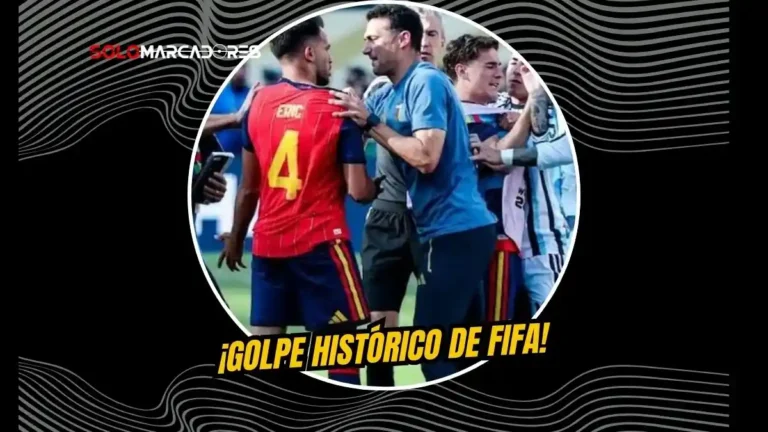Sanción FIFA a Paredes, Molina, Ayala y Gavi, además de multar a la AFA con $321.000 tras los incidentes del Mundial 2026.