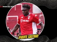 ¡Tres fechas de baja! La dura sanción que alejaría a Jordy Caicedo en Huracán 5 Jordy Caicedo recibiría tres partidos de sanción con Huracán por su expulsión ante Sarmiento. Revisa los duelos que se perderá.