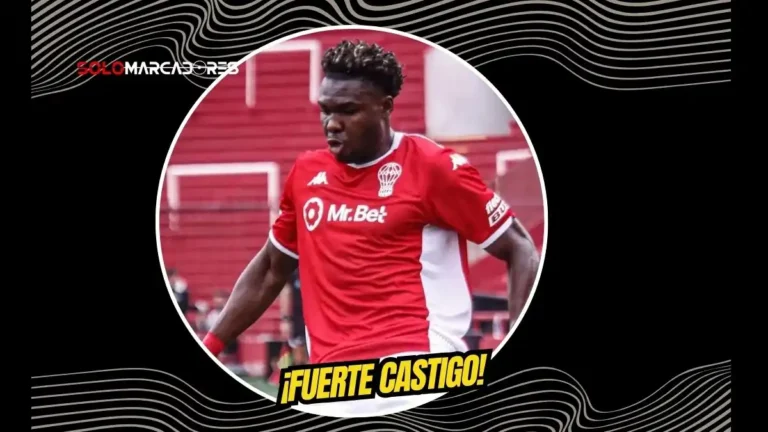 Jordy Caicedo recibiría tres partidos de sanción con Huracán por su expulsión ante Sarmiento. Revisa los duelos que se perderá.