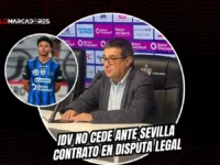 El futuro de Patrik Mercado y Sevilla da un giro legal: IDV aclara la situación del traspaso 5 Santiago Morales aclara que el posible fichaje de Patrik Mercado por Sevilla no está cerrado y se define en instancias legales tras la lesión del volante.