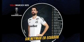 Golpe en la Sudamericana: Santos viaja a Ecuador sin Neymar para la revancha ante Macará 10 Santos confirmó su nómina sin Neymar para medir a Macará en Ambato por Copa Sudamericana tras la victoria 2-1 en la ida.
