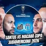 Santos vs. Macará: Neymar recibe al invicto ambateño en la Copa Sudamericana 2026 4 Santos vs Macará por la ida de octavos de la Copa Sudamericana 2026. Revisa horarios, alineaciones, bajas y arbitraje del partido.