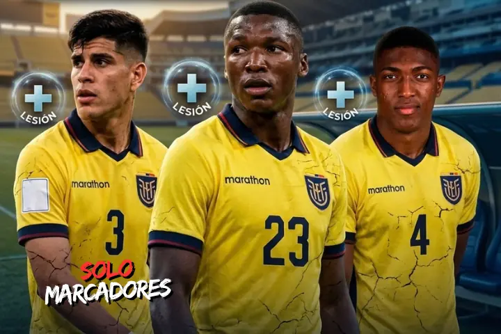 Sin la columna vertebral: las ausencias en la primera nómina de Marcelo Gallardo con Ecuador 23 Moisés Caicedo, Kendry Páez, Piero Hincapié y Enner Valencia quedan fuera de la primera nómina de Marcelo Gallardo en la Selección de Ecuador.