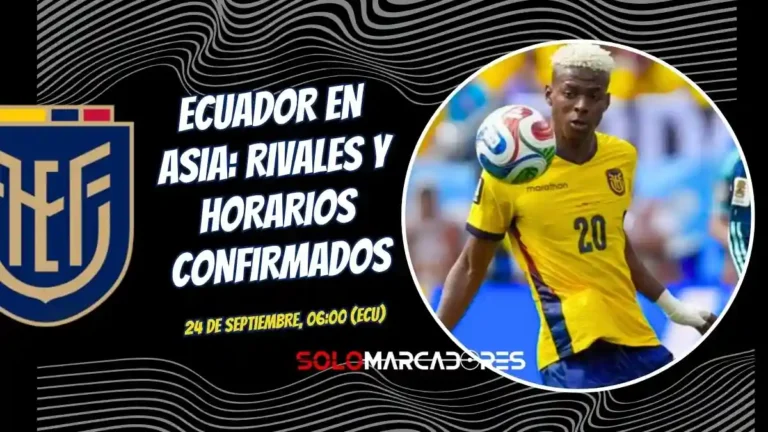 Calendario completo de los tres amistosos de Ecuador en Asia, el debut de Marcelo Gallardo y la convocatoria para la Copa Kirin.