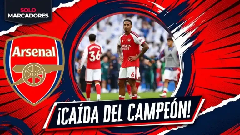 Arsenal sufrió su primera derrota de la temporada al caer 3-0 ante Brighton en la fecha 5 de la Premier League. Piero Hincapié fue suplente.