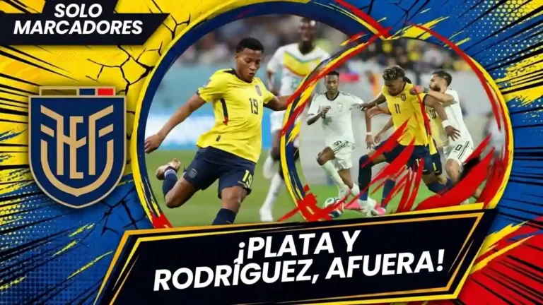 Gonzalo Plata y Kevin Rodríguez son bajas en la Selección de Ecuador por lesión. Marcelo Gallardo no citará reemplazos para la gira por Asia.