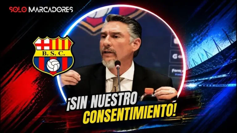 Miguel Montalvo, presidente de Barcelona SC, rechazó programar el duelo ante IDV el lunes y argumentó que el reglamento permitía jugar el domingo.