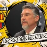 Transformación de Barcelona SC: la decisión de las SAD queda en manos de los socios 3 Miguel Montalvo explica a EL UNIVERSO la realidad financiera de Barcelona SC, el proceso para ser SAD y el plan con Damián Díaz.